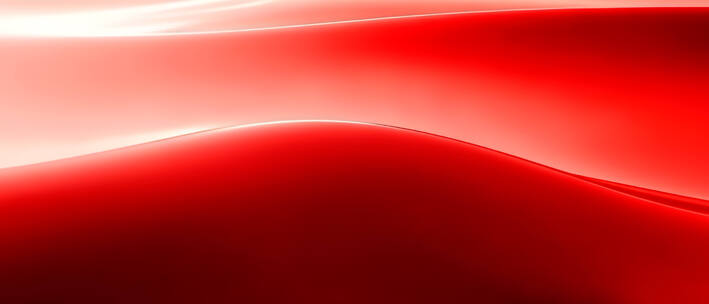 简约抽象喜庆红色红绸波浪波纹蠕动背景合集高清在线视频素材下载