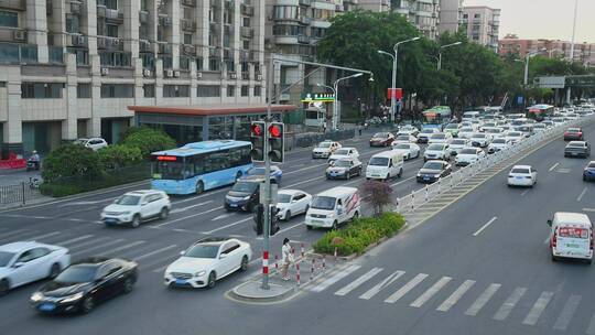 城市道路交通车流