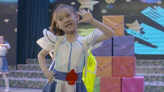 唯美小学生才艺表演文艺表演六一儿童节目