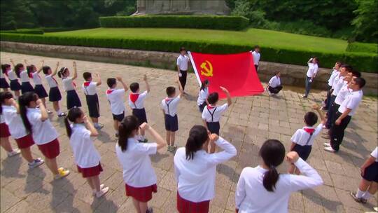中国共产党党员宣誓入党实拍视频素材