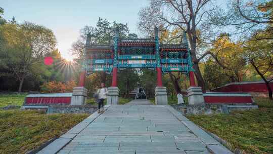 北京香山公园风景