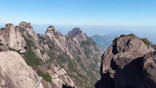 大好河山奇石上饶灵山航拍