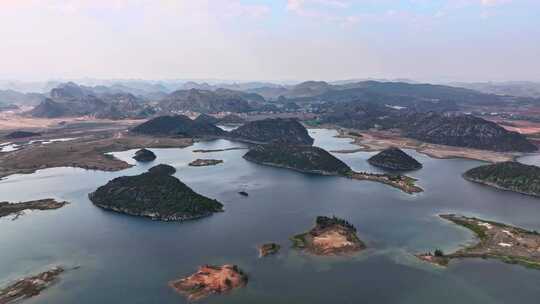 云南海峰湿地公园航拍