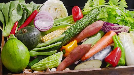 多种多样蔬菜