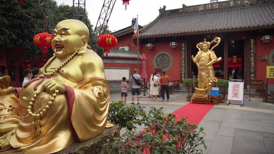 杭州北高峰灵顺寺-天下第一财神庙