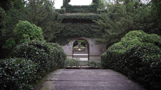 杭州西湖景区岳王庙建筑