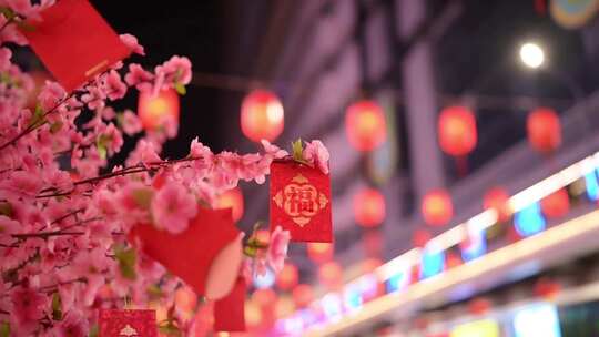 春节装饰场景