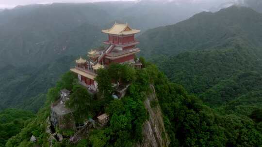 陕西 西安 南五台景区云海