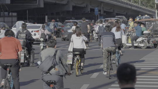 繁华都市 城市白领上班