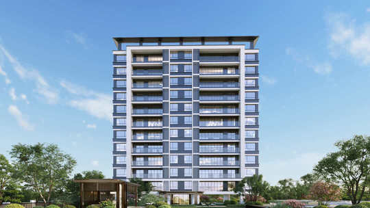 洋房住宅外立面三维地产宣传片