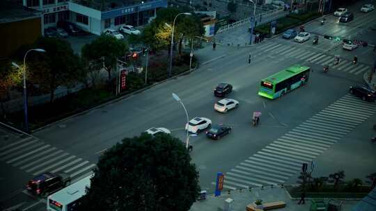 城市道路车流