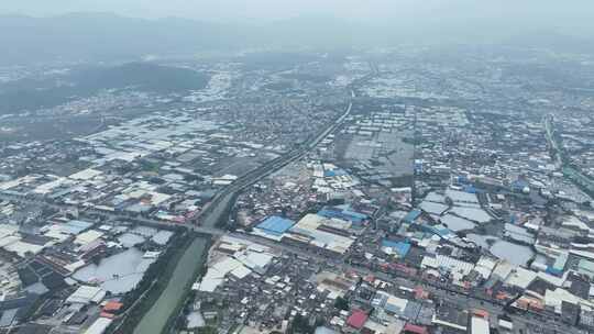 漳州工业区航拍颜厝工业区