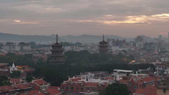 福建泉州开元寺古城城市宣传片航拍