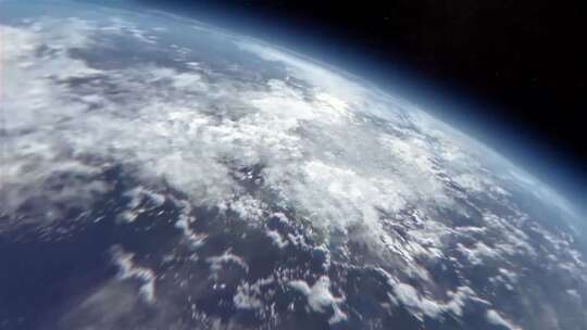 宇宙太空穿梭地球到海底视频素材模板下载