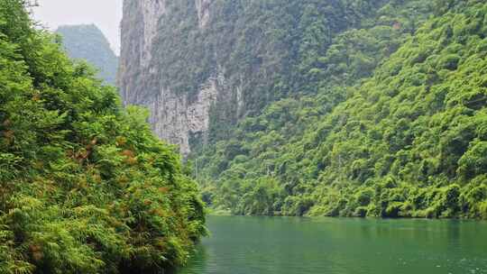 青山绿水江河峡谷大自然风光