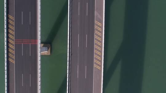 青岛跨海大桥视频素材模板下载