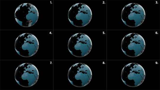3D玻璃地球/地球