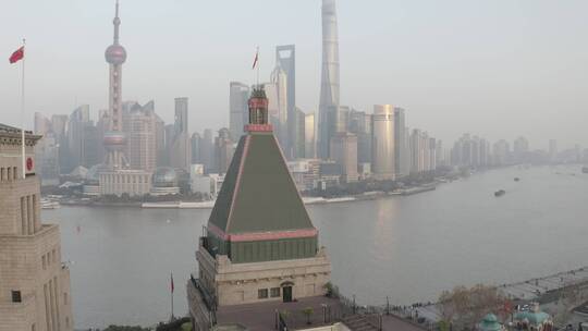 上海和平饭店视频素材模板下载
