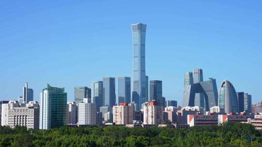 北京CBD 现代都市