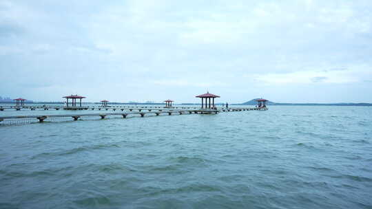 武汉东湖风景区听涛泳场