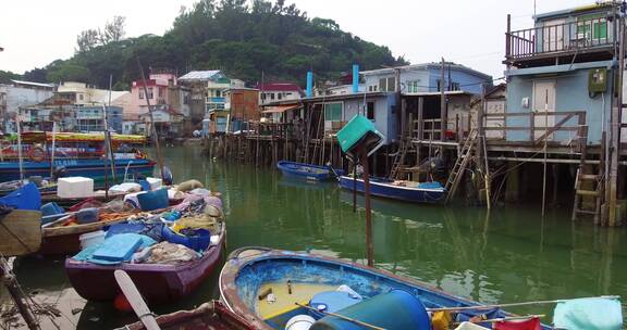 香港沿海建筑