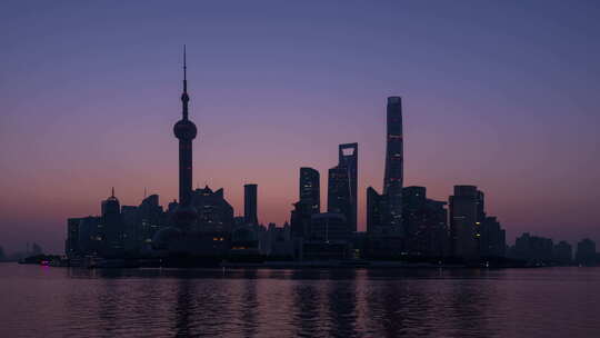 陆家嘴日出 1-R5 Lujiazui Sunrise