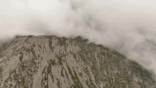 太白山航拍素材