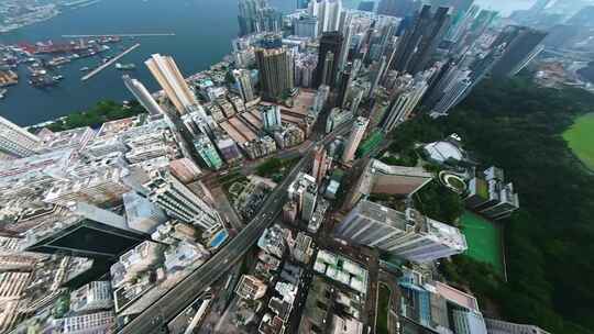 香港九龙日景延时拍摄