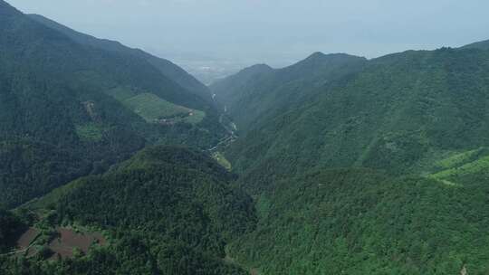 航拍浙江松阳县