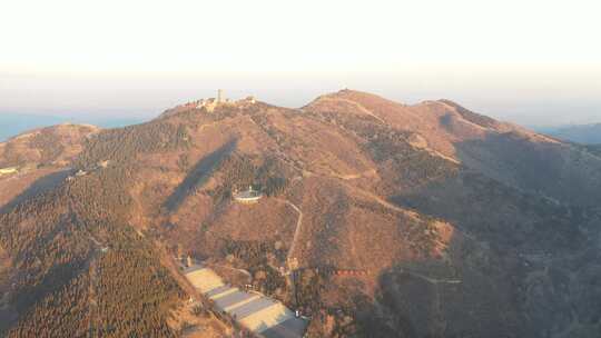 航拍 建筑 村庄 风景 景色 农村