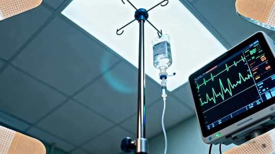 医院病房输液与心电监护设备