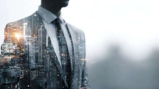 商务合作商务人士商务签约商务握手商务办公