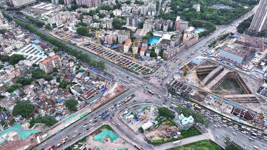 中国广东省广州市荔湾区芳村地铁十字路口