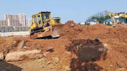 建筑工地 建设施工 工人工作 农民工