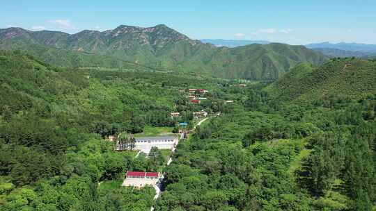 【航拍】草原风景 坝上草原  绿水青山