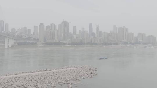 重庆南滨游艇码头防洪石