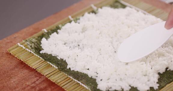 【正版素材】灰背景放米饭