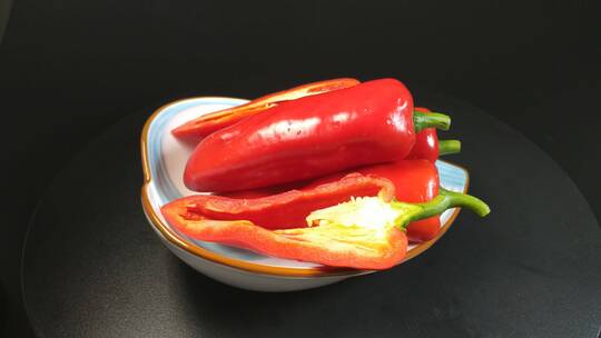 红辣椒食材调味品视频素材模板下载
