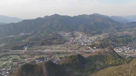 桂林兴安县白石乡田园山景