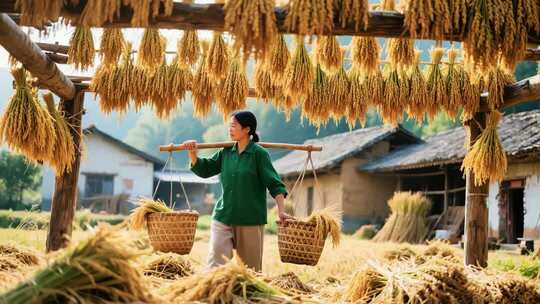 古代农民农耕铁犁直辕犁农耕文化刀耕火种