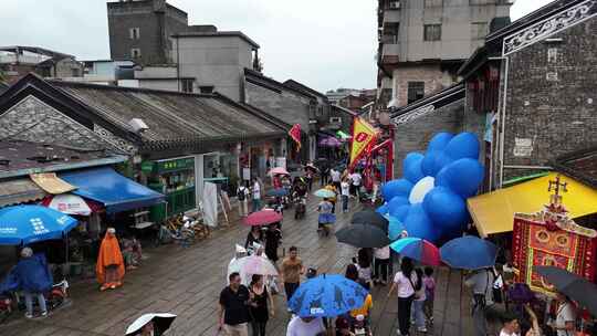 佛山南海桂城叠滘圩叠滘水乡 航拍