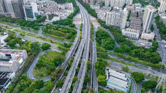 深圳_京港澳高速_城市建筑群003