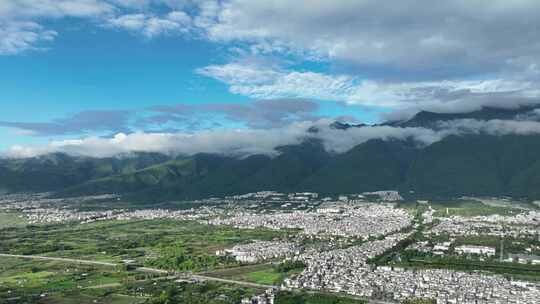 云南大理苍山洱海延时