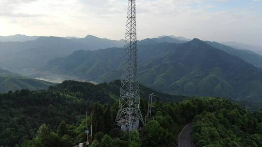 航拍自然风光山川河流