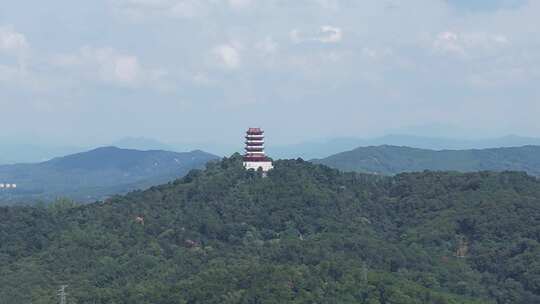 广东韶关城市风光地标建筑航拍