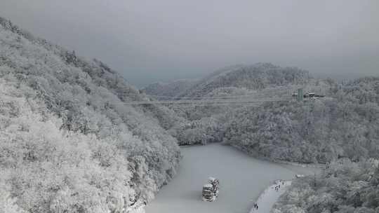 汉江源景区雪景宣传片