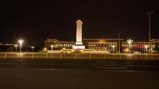 北京城市风景 大范围移动延时