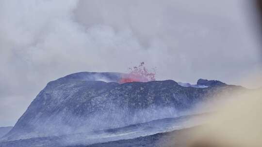 火山，喷发，熔岩，冰岛