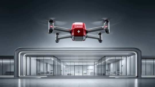 智慧医疗无人机保障未来健康服务