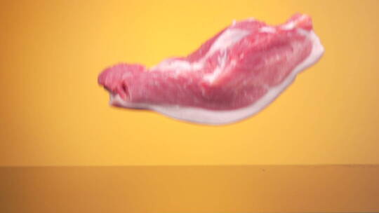 猪肉 鲜肉 大肉 美食 480帧升格视频素材模板下载